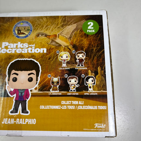 Parks and Recreation - Tom & Jean-Ralphio Funko Pop 2 Pack Emerald City Comic Con Exclusive