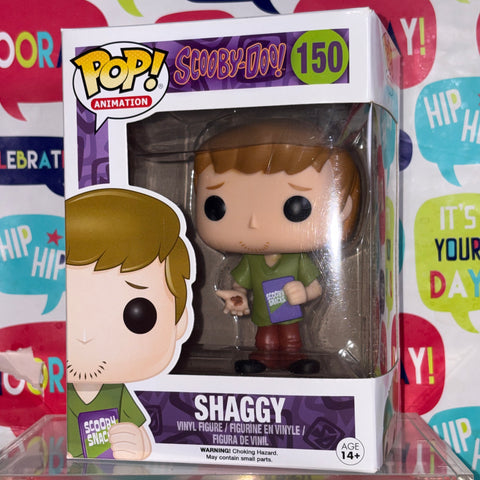 Shaggy - Scooby Doo Funko Pop 150 Vinyl Figure (11.4 Cm L × 8.9 Cm W × 15.9 Cm H)