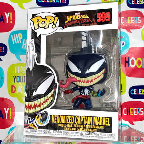 Venomized Captain Marvel: Marvel Funko Pop 599