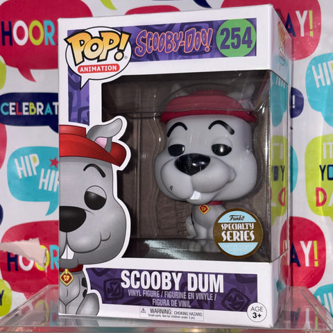Scooby Dum - Scooby Doo Funko Pop 254 Vinyl Figure (11.4 Cm L × 8.9 Cm W × 15.9 Cm H)