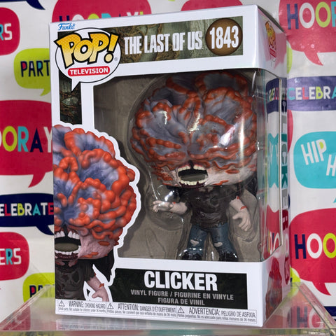 The Last of Us - Clicker Funko Pop 1843 Collectible Vinyl Figure (15.9 × 11.4 × 8.9)