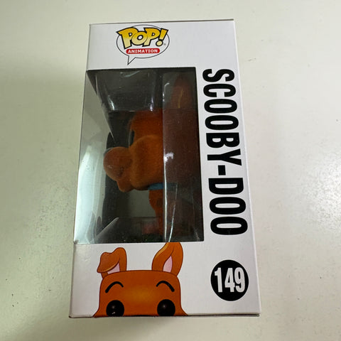 Scooby Doo FLOCKED BROWN - Funko Pop Vinyl Figure (11.4 Cm L × 8.9 Cm W × 15.9 Cm H)