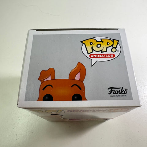 Scooby Doo FLOCKED BROWN - Funko Pop Vinyl Figure (11.4 Cm L × 8.9 Cm W × 15.9 Cm H)