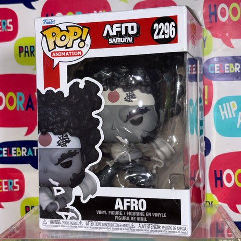 Afro Samurai - Afro Funko Pop 2296 Collectible Vinyl Figure (15.9 × 11.4 × 8.9)