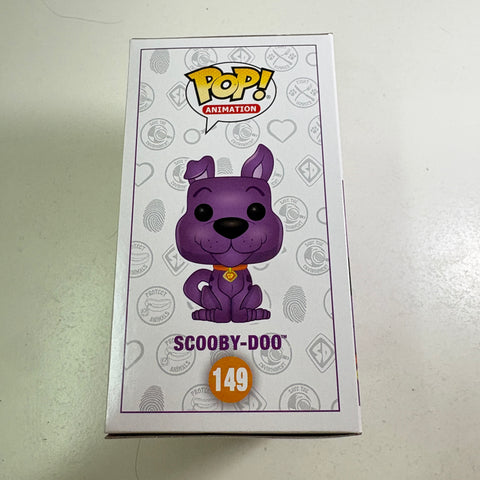 Scooby Doo FLOCKED PURPLE - Funko Pop Vinyl Figure (11.4 Cm L × 8.9 Cm W × 15.9 Cm H)
