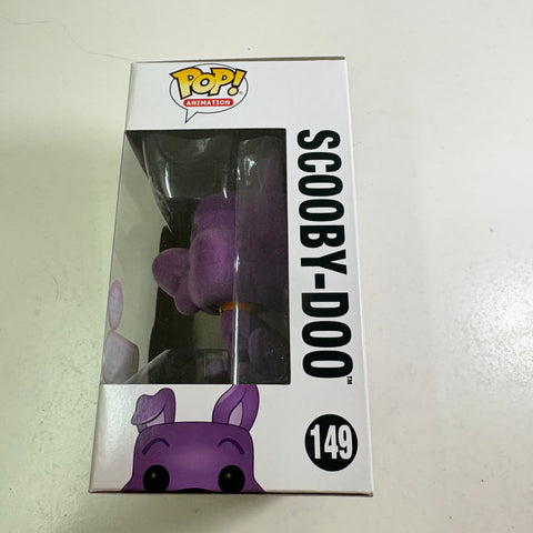 Scooby Doo FLOCKED PURPLE - Funko Pop Vinyl Figure (11.4 Cm L × 8.9 Cm W × 15.9 Cm H)