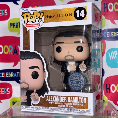 Alexander Hamilton - Funko Pop Broadway 14 Collectible Vinyl Figure Exclusive (15.9 × 11.4 × 8.9)