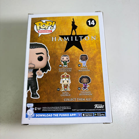 Alexander Hamilton - Funko Pop Broadway 14 Collectible Vinyl Figure Exclusive (15.9 × 11.4 × 8.9)