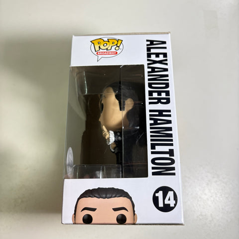 Alexander Hamilton - Funko Pop Broadway 14 Collectible Vinyl Figure Exclusive (15.9 × 11.4 × 8.9)