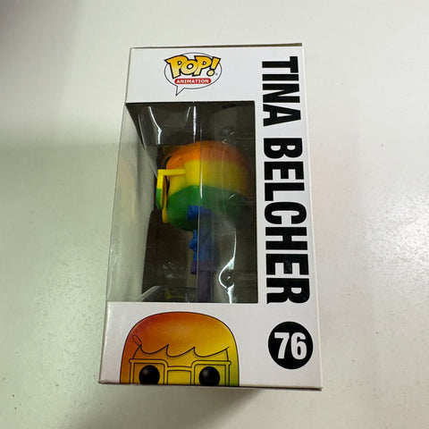 Tina Belcher Rainbow - Bob's Burgers Funko Pop 76 Vinyl Figure (11.4 Cm L × 8.9 Cm W × 15.9 Cm H)
