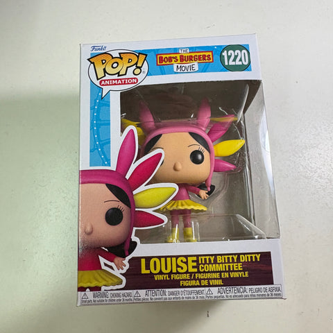 Louise Belcher  - Bob's Burgers Funko Pop 1220 Vinyl Figure (11.4 Cm L × 8.9 Cm W × 15.9 Cm H)