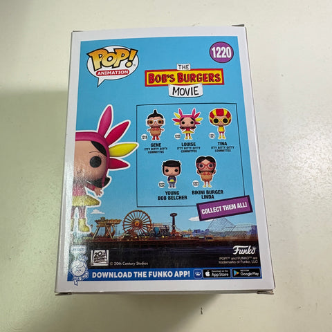 Louise Belcher  - Bob's Burgers Funko Pop 1220 Vinyl Figure (11.4 Cm L × 8.9 Cm W × 15.9 Cm H)