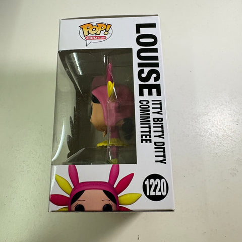 Louise Belcher  - Bob's Burgers Funko Pop 1220 Vinyl Figure (11.4 Cm L × 8.9 Cm W × 15.9 Cm H)