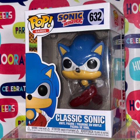 Sonic The Hedgehog - Sonic Classic Funko Pop 632 (15.9 × 11.4 × 8.9)