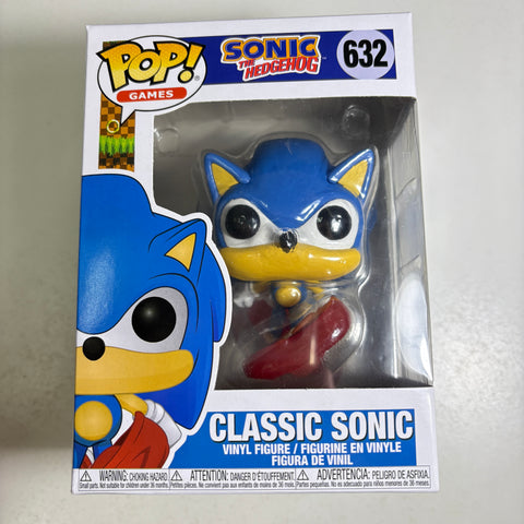 Sonic The Hedgehog - Sonic Classic Funko Pop 632 (15.9 × 11.4 × 8.9)