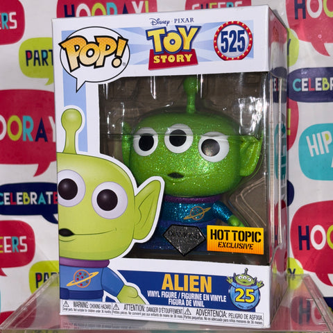 Toy Story - Alien (Diamond) Disney Funko Pop 525 Hot Topic Exclusive