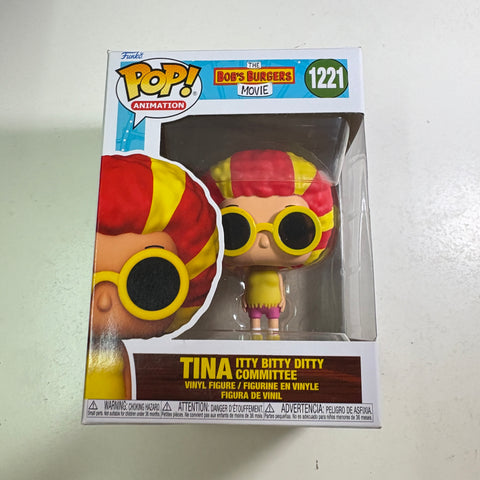 Tina Belcher  - Bob's Burgers Funko Pop 1221 Vinyl Figure (11.4 Cm L × 8.9 Cm W × 15.9 Cm H)