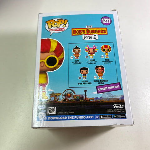 Tina Belcher  - Bob's Burgers Funko Pop 1221 Vinyl Figure (11.4 Cm L × 8.9 Cm W × 15.9 Cm H)