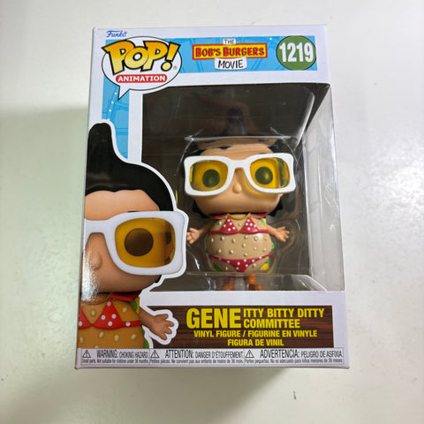 Gene Belcher  - Bob's Burgers Funko Pop 1219 Vinyl Figure (11.4 Cm L × 8.9 Cm W × 15.9 Cm H)