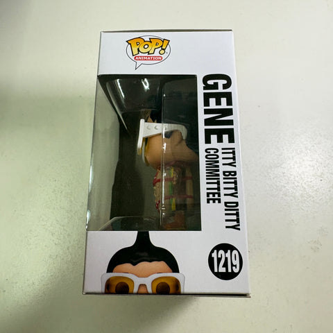 Gene Belcher  - Bob's Burgers Funko Pop 1219 Vinyl Figure (11.4 Cm L × 8.9 Cm W × 15.9 Cm H)