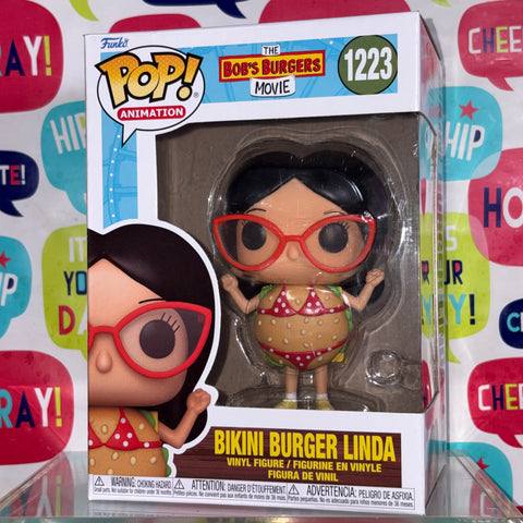 Linda Belcher  - Bob's Burgers Funko Pop 1223 Vinyl Figure (11.4 Cm L × 8.9 Cm W × 15.9 Cm H)
