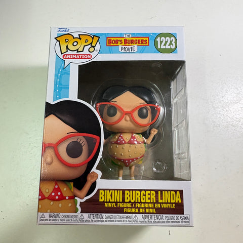Linda Belcher  - Bob's Burgers Funko Pop 1223 Vinyl Figure (11.4 Cm L × 8.9 Cm W × 15.9 Cm H)