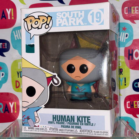 BOX FLAWS VIEW PHOTOS Human Kite - South Park Funko Pop 1222 Vinyl Figure (11.4 Cm L × 8.9 Cm W × 15.9 Cm H)