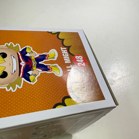 BOX FLAWS VIEW PHOTOS All Might - My Hero Academia Funko Pop 248 Vinyl Figure (11.4 Cm L × 8.9 Cm W × 15.9 Cm H)
