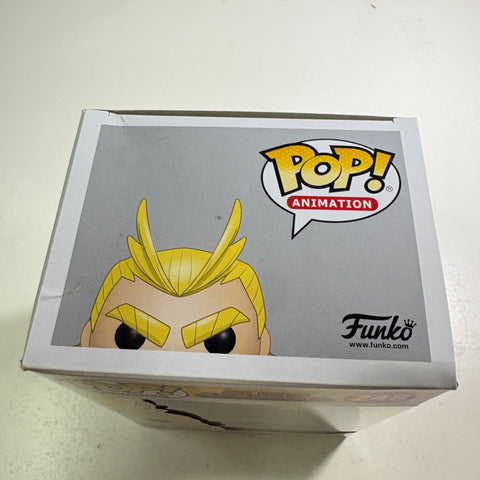 BOX FLAWS VIEW PHOTOS All Might - My Hero Academia Funko Pop 248 Vinyl Figure (11.4 Cm L × 8.9 Cm W × 15.9 Cm H)