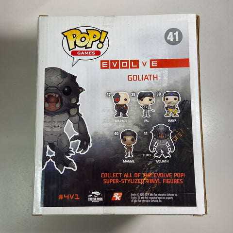 Evolve - Goliath 6 Inch Funko Pop 41 Hot Topic
