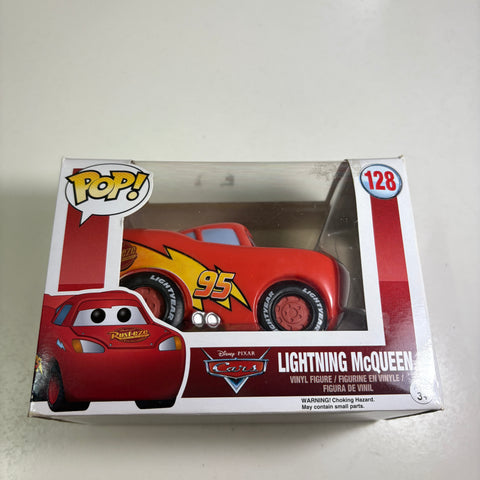 Cars - Lightning McQueen Disney Funko Pop 128