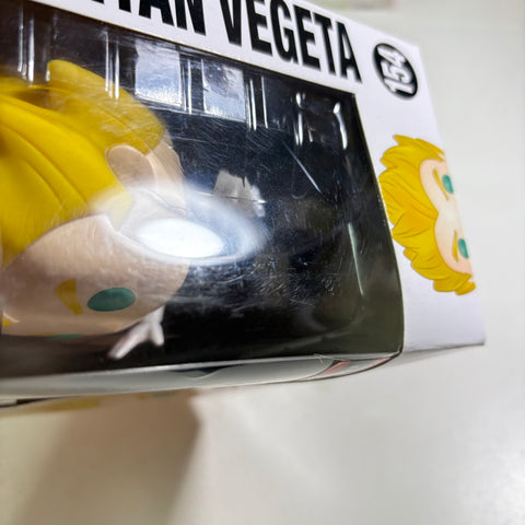 BOX FLAWS VIEW PHOTOS Vegeta (Super Saiyan) - Dragon Ball Z Funko Pop 154 AAA Anime Vinyl Figure (15.9 × 11.4 × 8.9)