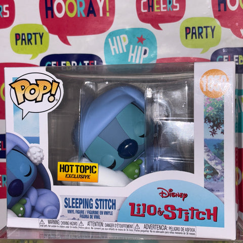 Stitch (Sleeping) Disney Funko Pop 1050 Hot Topic Exclusive