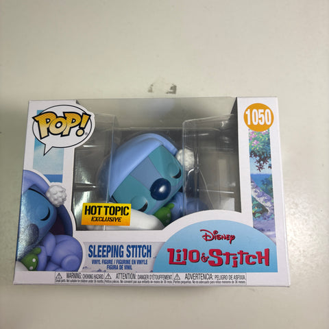 Stitch (Sleeping) Disney Funko Pop 1050 Hot Topic Exclusive