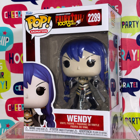 Wendy - Fairy Tail Funko Pop 2289 Vinyl Figure (15.9 × 11.4 × 8.9)