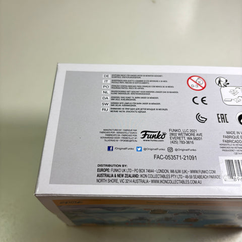 Stitch (Sleeping) Disney Funko Pop 1050 Hot Topic Exclusive