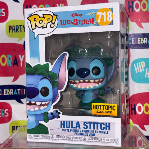 Stitch (Hula) Disney Funko Pop 718 Hot Topic Exclusive