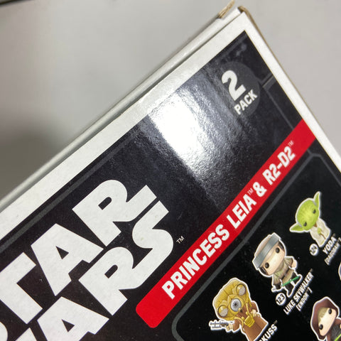 Princess Leia & R2-D2 Star Wars Funko Pop 2 Pack Summer Convention