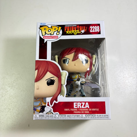 Erza - Fairy Tail Funko Pop 2288 Vinyl Figure (15.9 × 11.4 × 8.9)