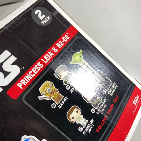 Princess Leia & R2-D2 Star Wars Funko Pop 2 Pack Summer Convention