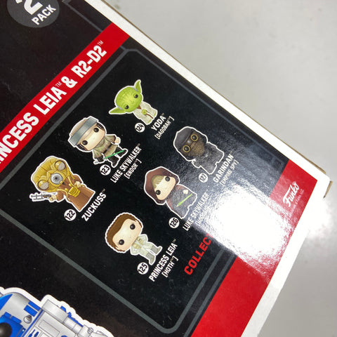 Princess Leia & R2-D2 Star Wars Funko Pop 2 Pack Summer Convention