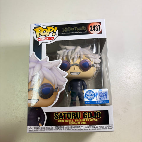 Satoru Gojo - Jujutsu Kaisen Funko Pop 2437 Vinyl Figure (11.4 Cm L × 8.9 Cm W × 15.9 Cm H)
