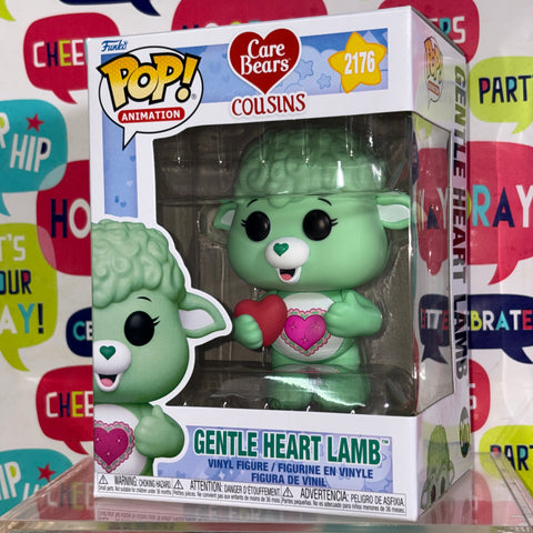 Gentle Heart Lamb - Care Bears Funko Pop 2176 Vinyl Figure (15.9 × 11.4 × 8.9)