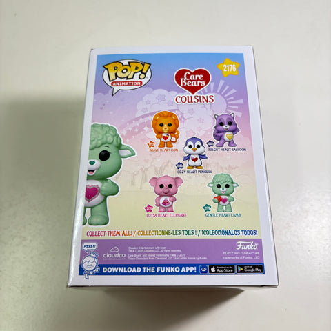 Gentle Heart Lamb - Care Bears Funko Pop 2176 Vinyl Figure (15.9 × 11.4 × 8.9)