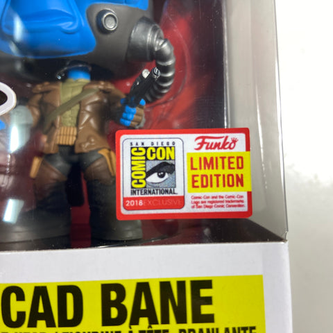 Cad Bane - Star Wars Funko Pop 262 (SDCC STICKER IS NOT REAL but figure and box are authentic)