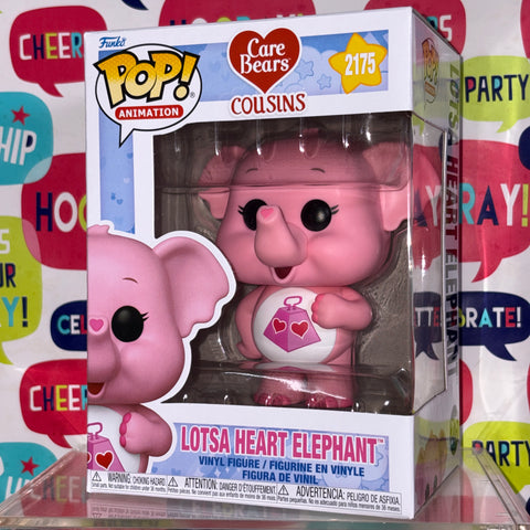 Lotsa Heart Lamb - Care Bears Funko Pop 2175 Vinyl Figure (15.9 × 11.4 × 8.9)