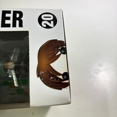 BOX FLAWS VIEW PHOTOS Eren Jaeger - Attack on Titan Funko Pop 20 Vinyl Figure (11.4 Cm L × 8.9 Cm W × 15.9 Cm H)