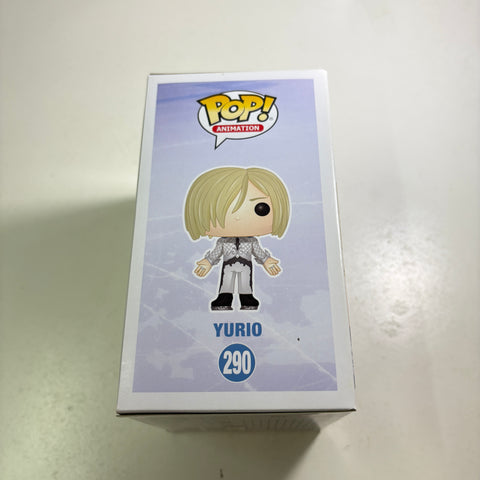 BOX FLAWS VIEW PHOTOS Yurio - Yuri on Ice Funko Pop 290 Vinyl Figure (11.4 Cm L × 8.9 Cm W × 15.9 Cm H)