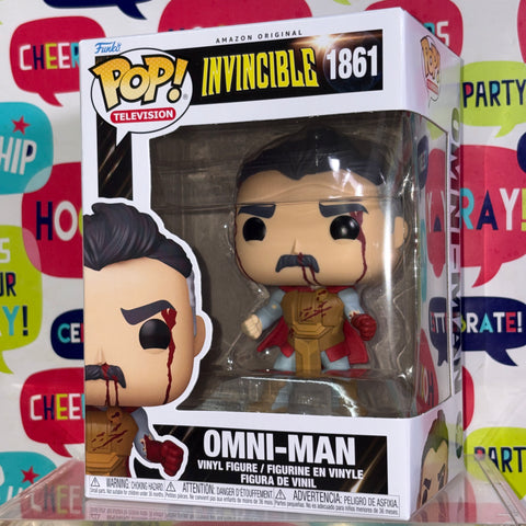 Omni-Man - Invincible Funko Pop 1861 Vinyl Figure (15.9 × 11.4 × 8.9)