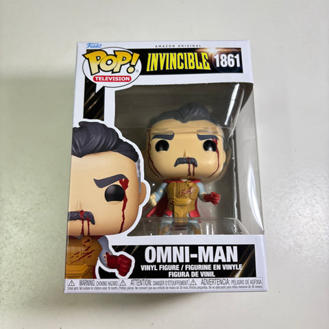 Omni-Man - Invincible Funko Pop 1861 Vinyl Figure (15.9 × 11.4 × 8.9)